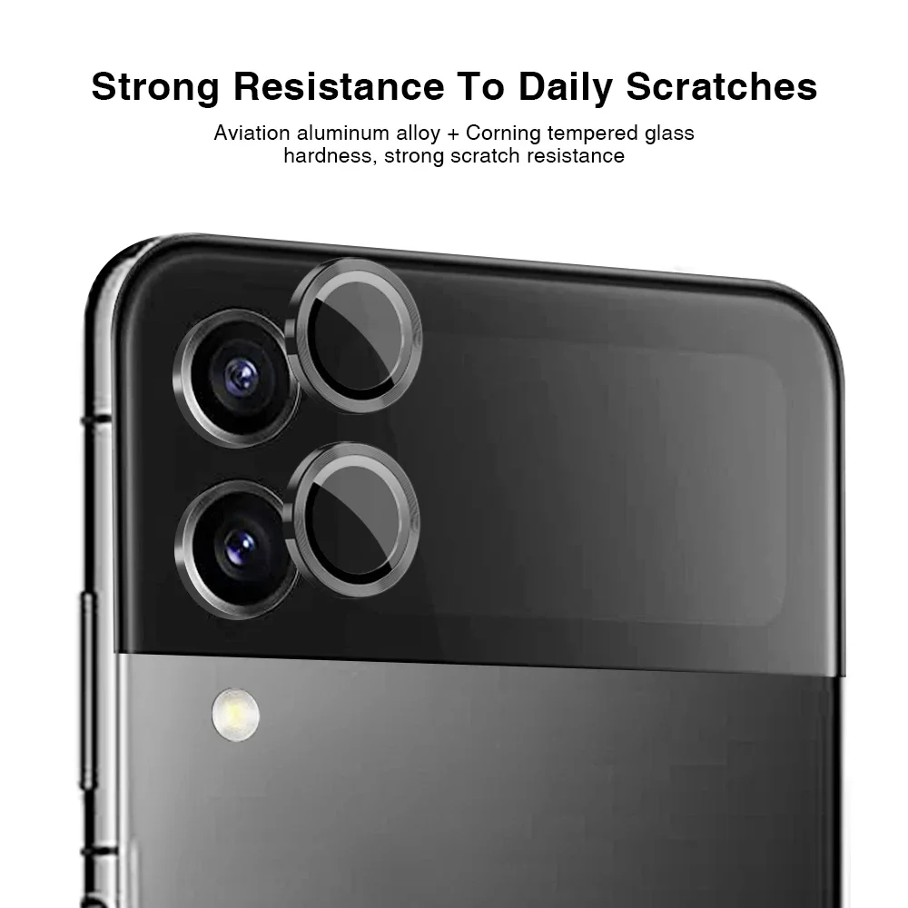 Phone Accessories For Android - 1 مجموعة HD الزجاج المقسى عدسة