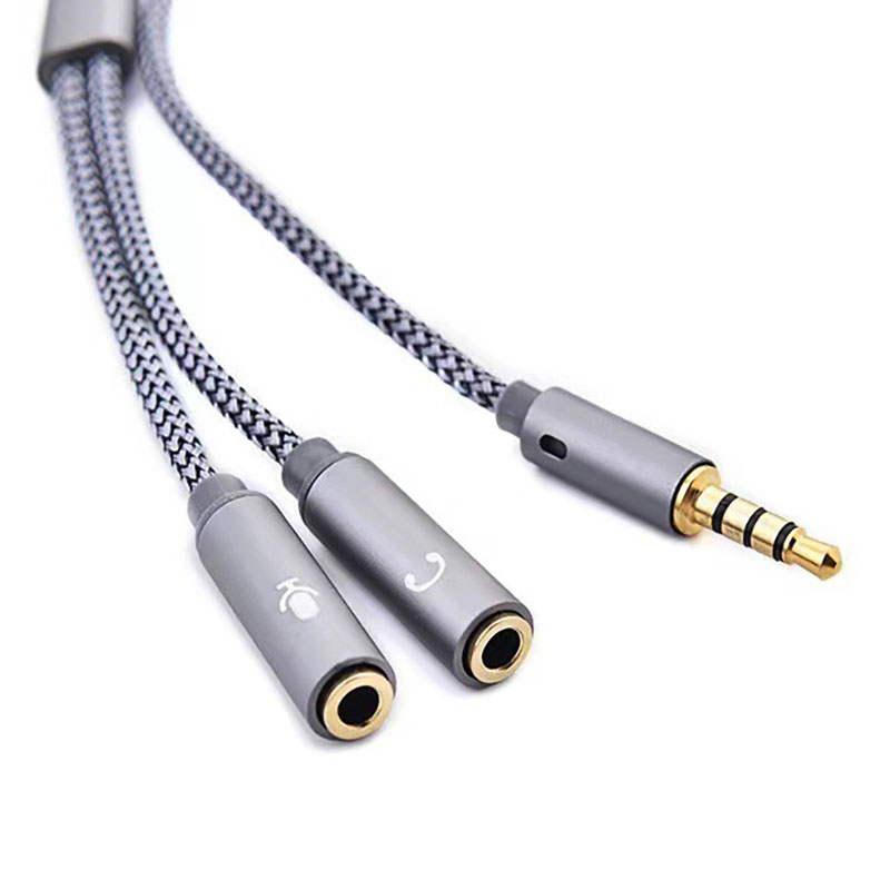 قطعة واحدة من مقسم الصوت 3.5 م - مراجعة Earphone Splitter Jack وسعره