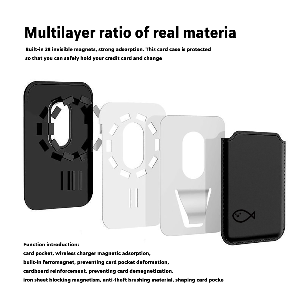 محفظة جلدية مغناطيسية بنمط خطو - مراجعة Phone Accessories For Android وسعره