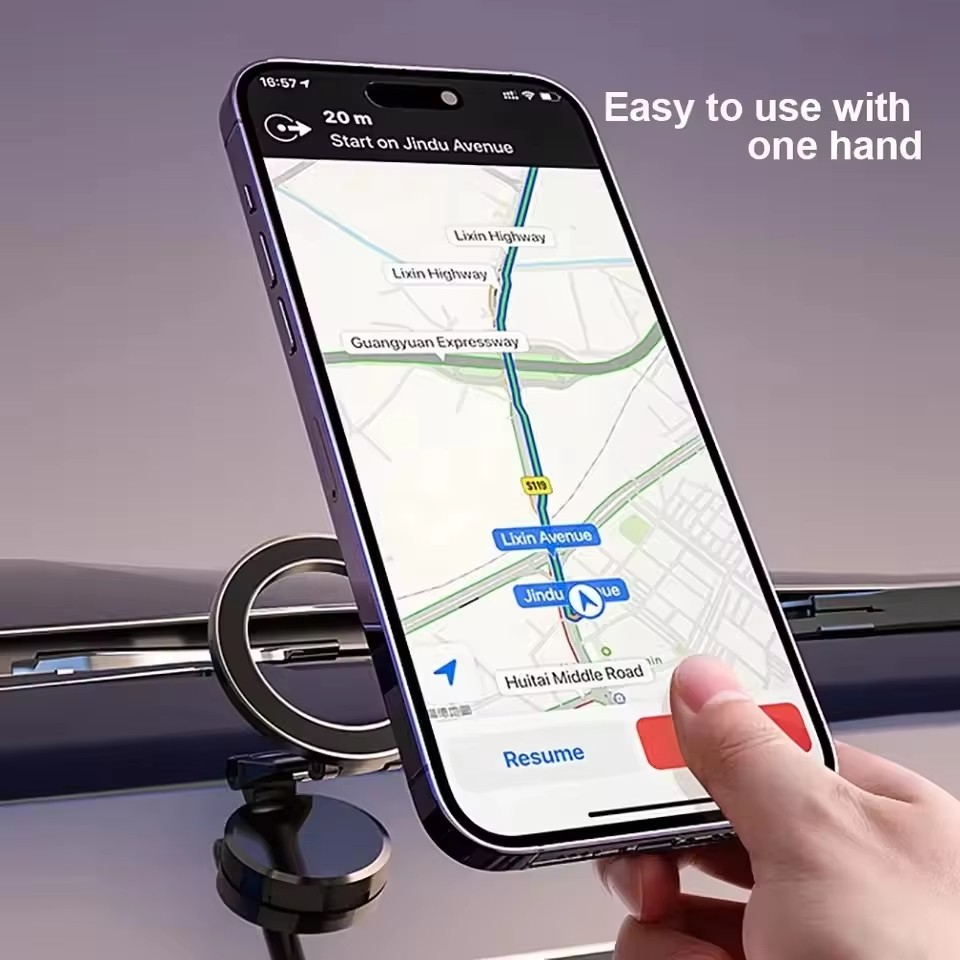حامل هاتف محمول مغناطيسي قابل  - مراجعة Car Mount Phone وسعره