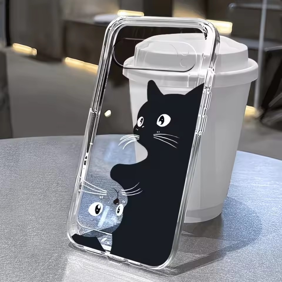 غطاء شفاف ناعم بتصميم كرتوني ل - مراجعة Google Pixel 8A وسعره