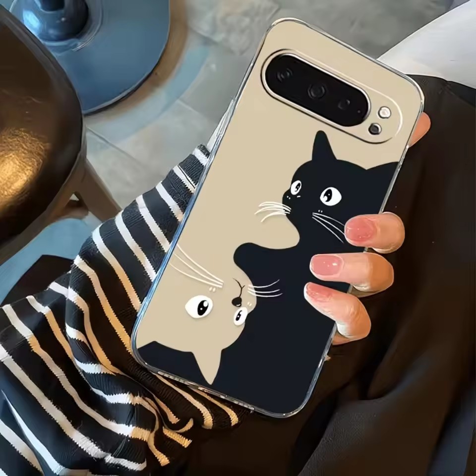 غطاء شفاف ناعم بتصميم كرتوني ل - مراجعة Google Pixel 8A وسعره