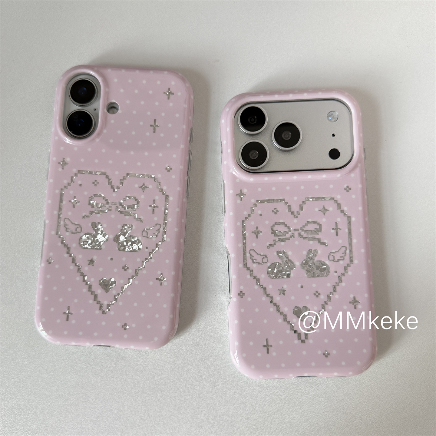 غطاء هاتف كوري وردي لطيف على ش - مراجعة Y2K Phone Accessories وسعره