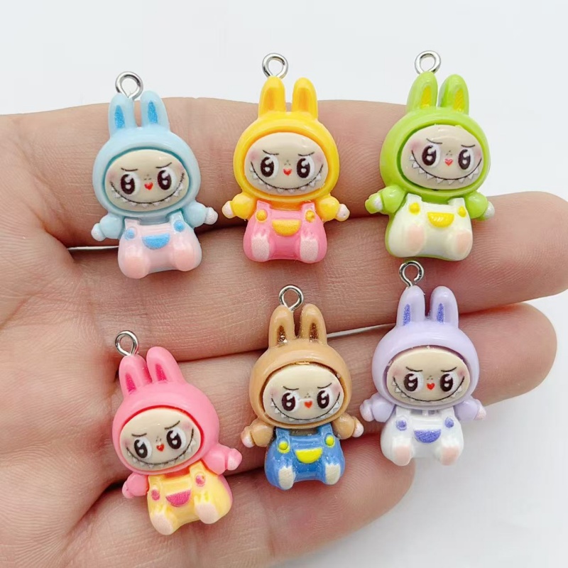 10 قطع من الحلي الراتنجية اللط - مراجعة Phone Accessories Charms وسعره