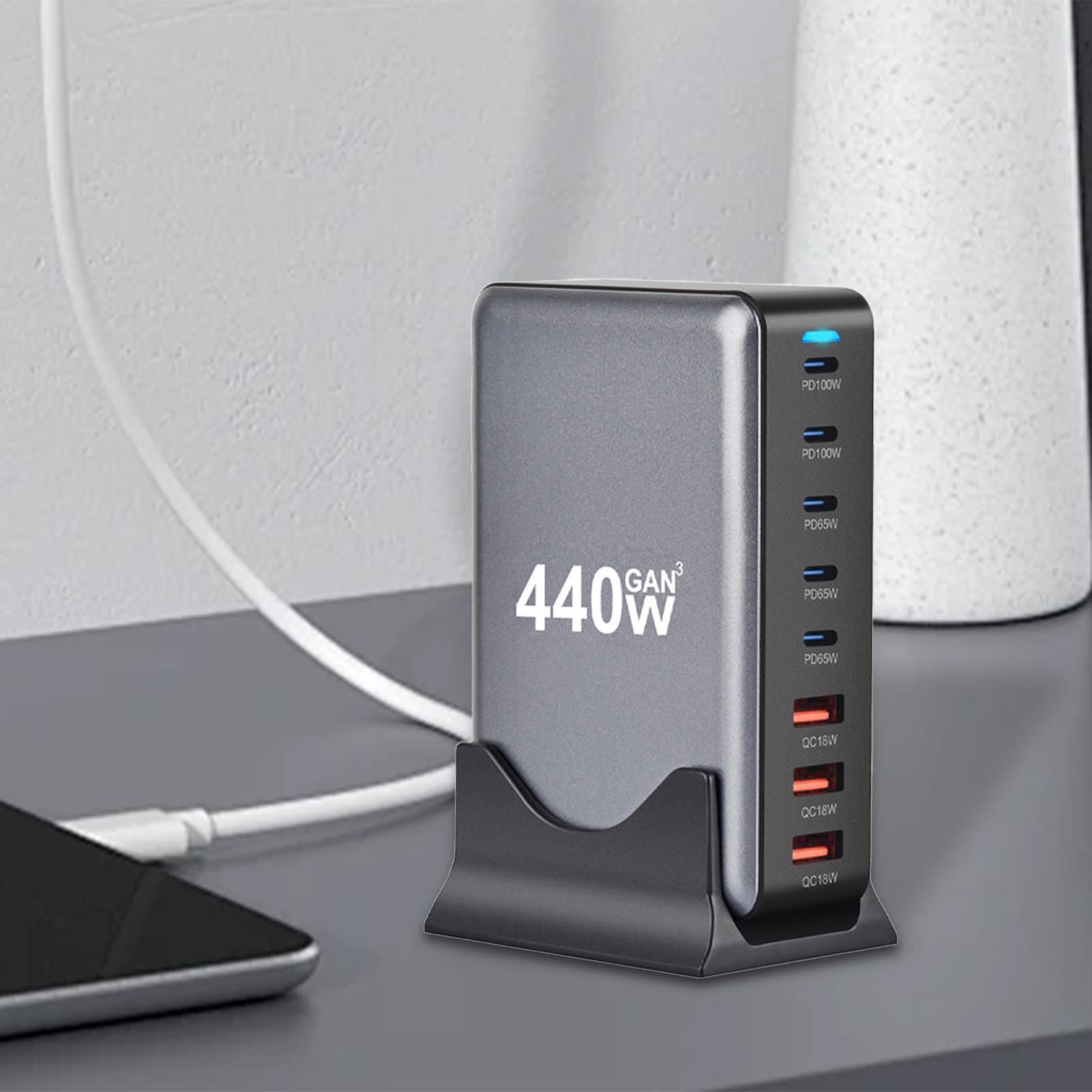 محطة شحن سطح المكتب 440 وات مل - مراجعة Phone Accessories Officeworks وسعره