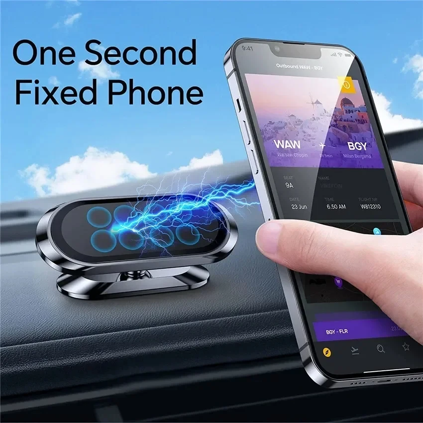 حامل هاتف مغناطيسي جديد للسيار - مراجعة Phone Accessories Stand وسعره