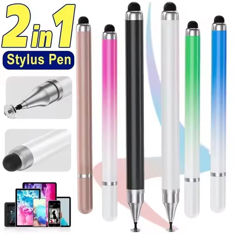 قلم ستايلس عالمي 2 في 1 للأجهز - مراجعة Phone Accessories For Android وسعره